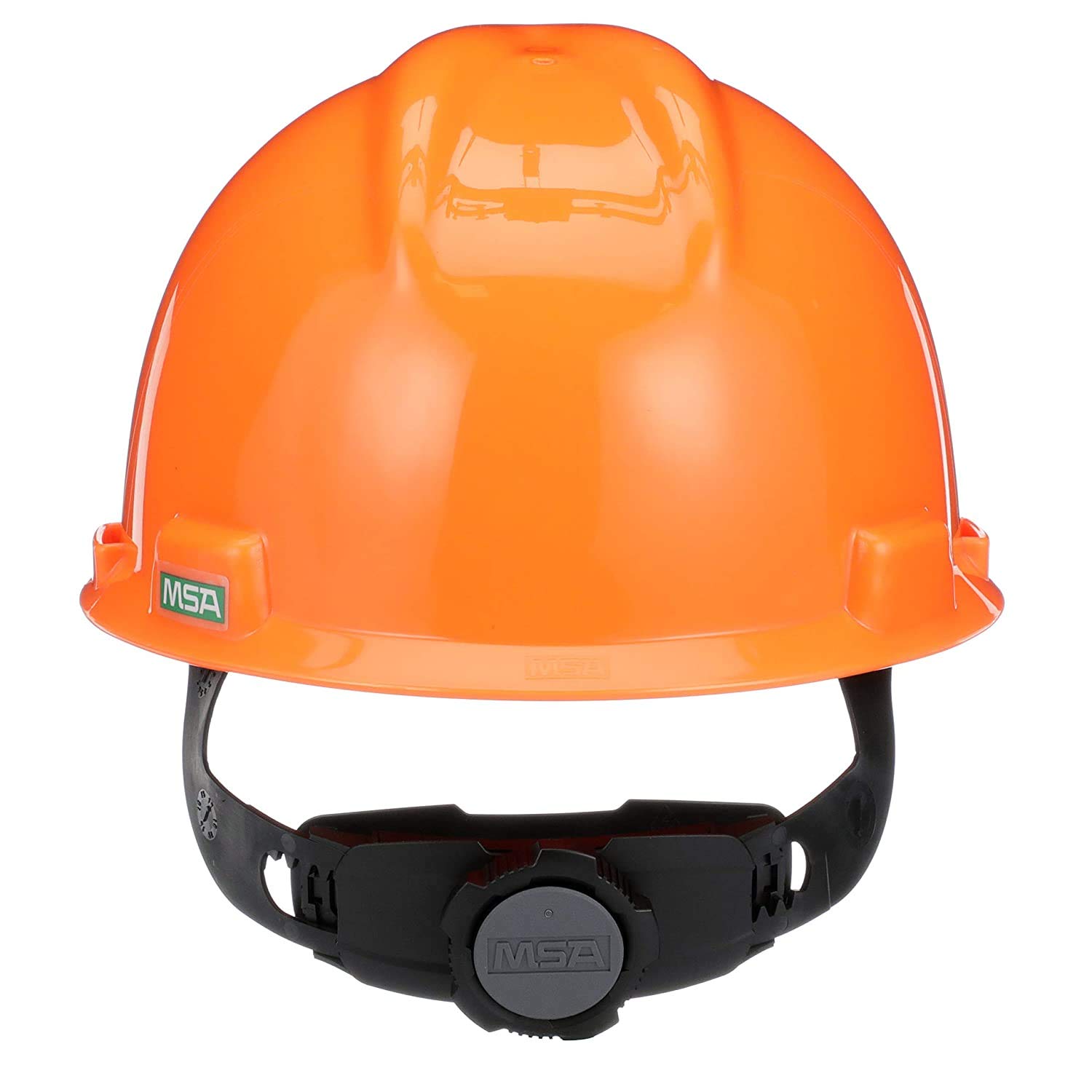 MSA 488146 V-Gard Cap Style Safety Hard Hat With Fas-Trac III Ratchet Suspension | Polyethylene Shell