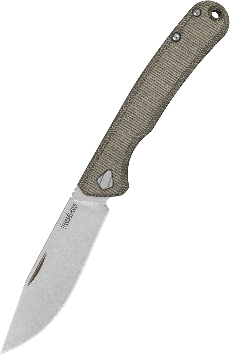Kershaw Federalist Folding Pocket Knife, Manual Folder with Nail Nick, 3.25 inch CPM 154 Stainless Steel Blade