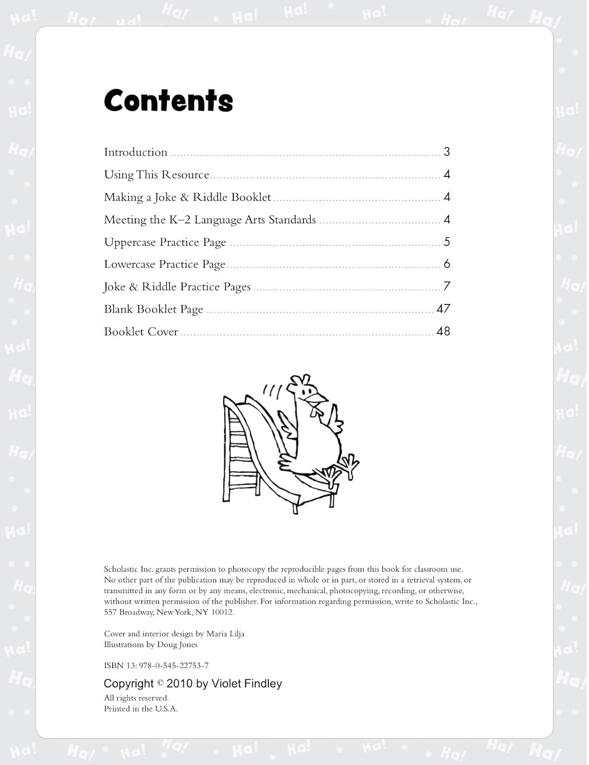 Scholastic Handwriting Practice: Jokes & Riddles