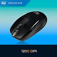 ADESSO iMouse S50 Wireless Mini Mouse - 2.4GHz RF, 1200 DPI