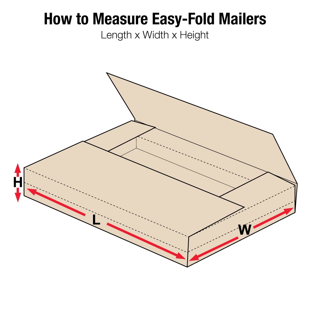Aviditi Brown Kraft Jumbo Mailing Boxes, 26 x 20 x 6 Inches, Pack of 20, Jumbo Easy-Fold, Crush-Proof, For Shipping