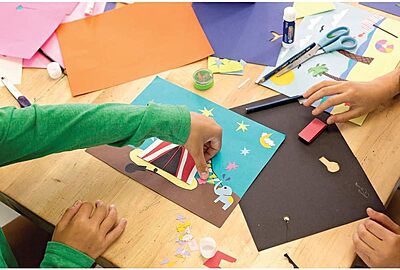 Tru-Ray Construction Paper, 50% Recycled, 9" x 12", 50 Sheets, Assorted Colors