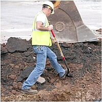 AMES COMPANIES Razorback Long Handle Round Point Shovel