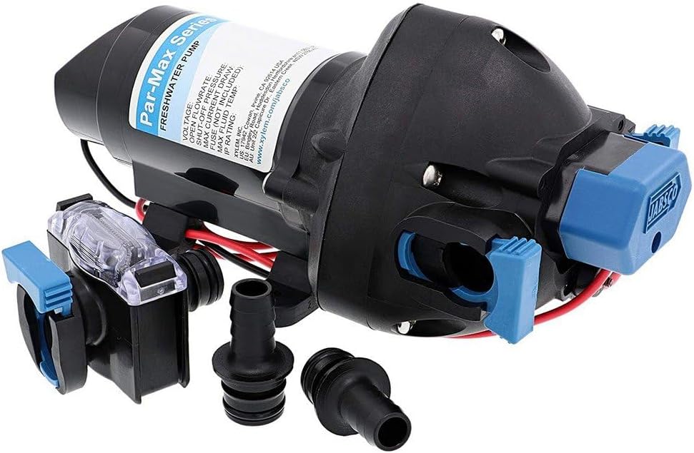 Jabsco Par-Max 2 Water Pressure Pump - 12V - 2 GPM - 35 PSI