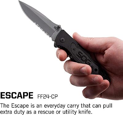SOG Escape Tactical Folding Pocket Knife