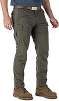 5.11 Tactical Men's Icon Pant, Straight Fit, 8 Pockets, Flex‑Tac Ripstop, Style 74521ABR