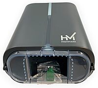 Office Depot Highmark Jumbo Bathroom Tissue Dispenser, 1 Roll, 13-3/4"H x 10-3/4"W x 5-5/8"D, Dark Gray