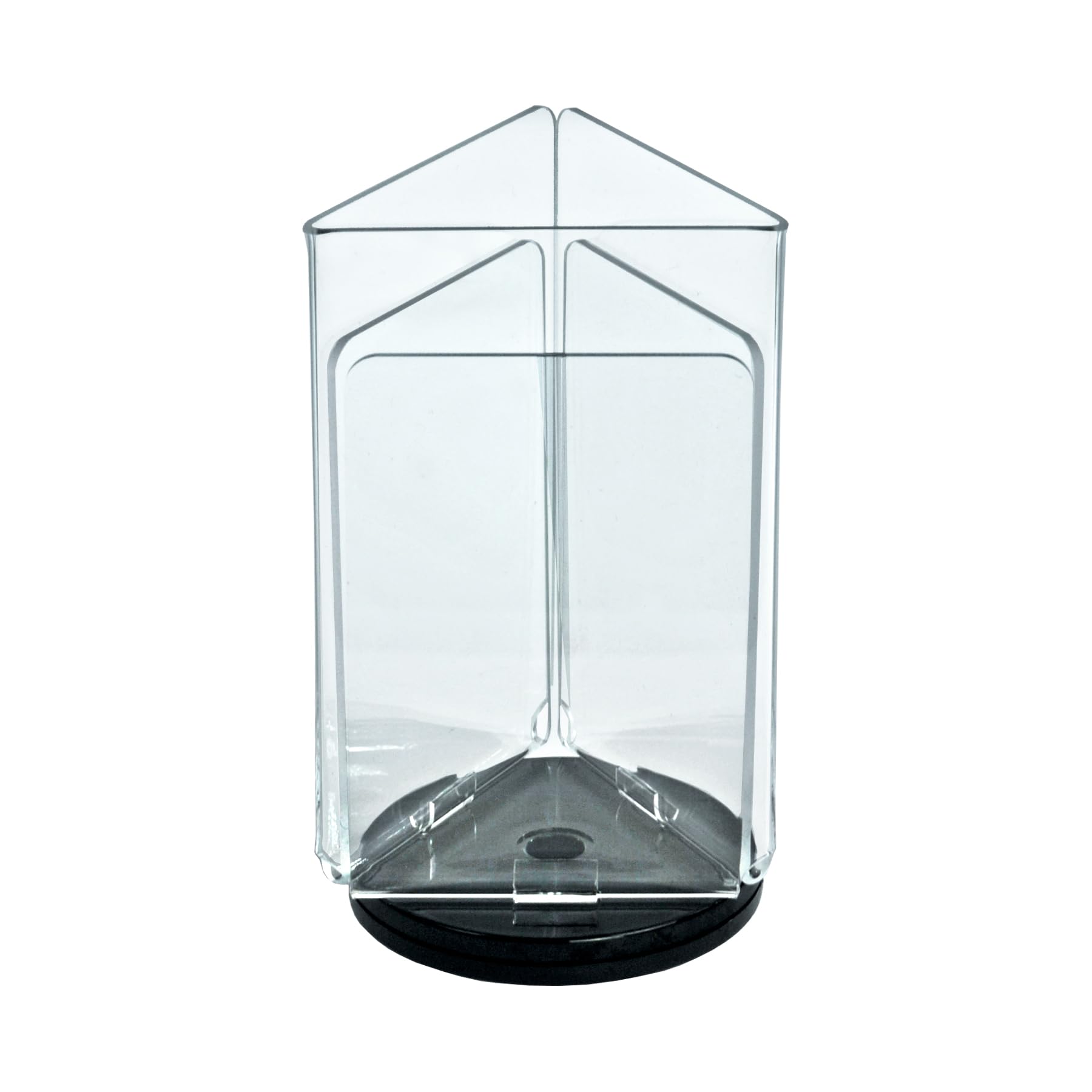 Azar Displays 3-Sided Acrylic Revolving Sign Holder