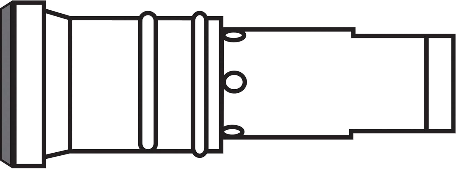Gas Diffusers - head assembly 2/300ampshort tip