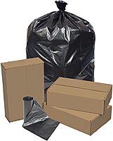 Pitney Bowes EC334412K 32 gal Liner Low-Density Can Repro44; Black