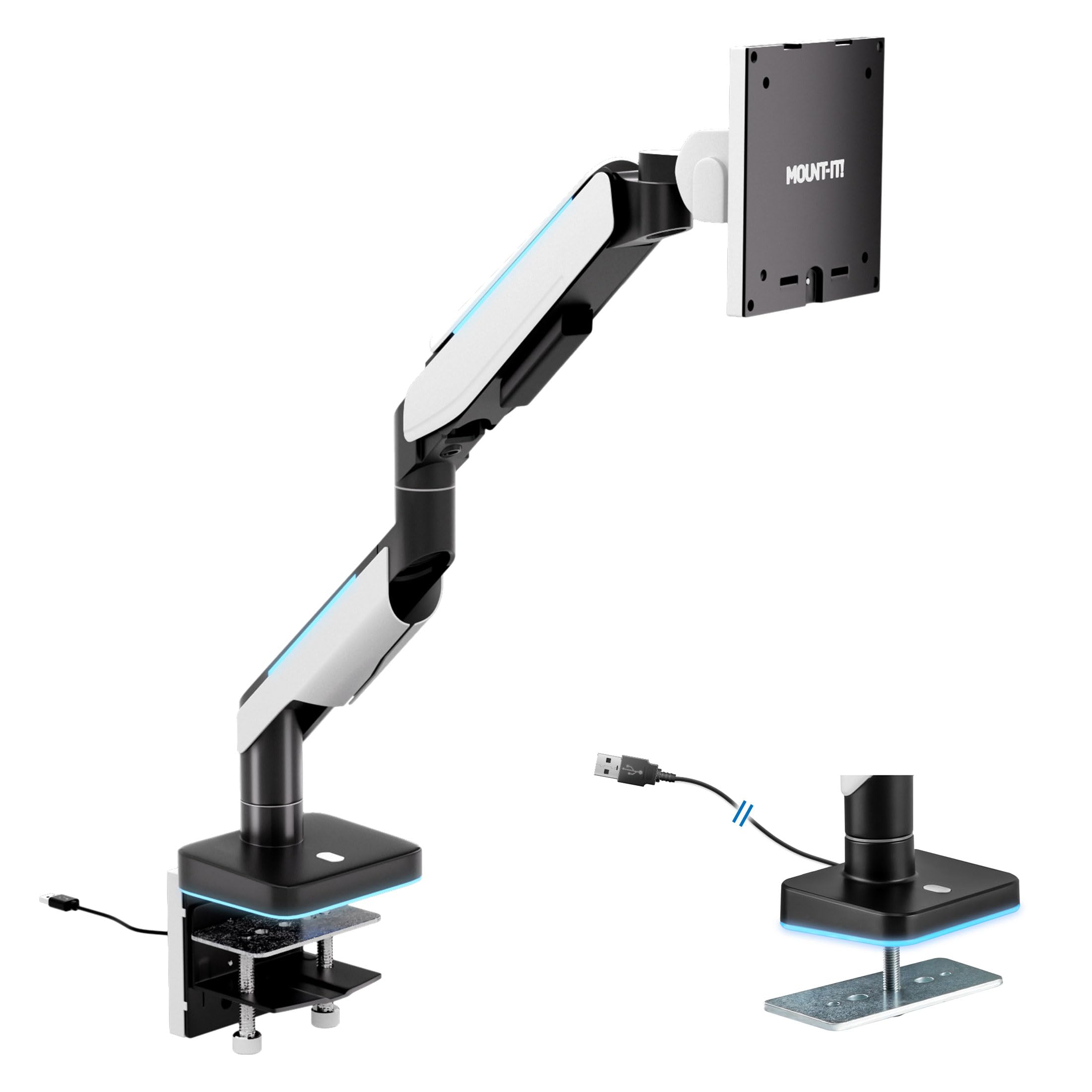 Mount-It! Heavy-Duty Ultrawide Monitor Arm up to 49" / 44 lb for Samsung Odyssey G9