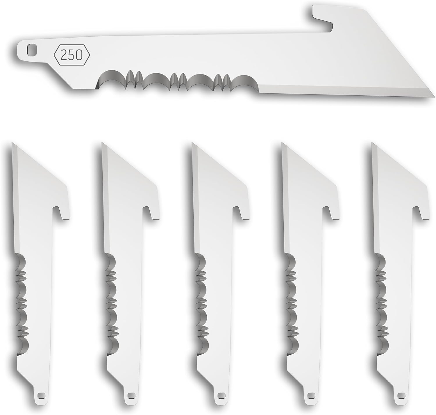 OUTDOOR EDGE 2.5" Replacement Blades (Blade Code 250)