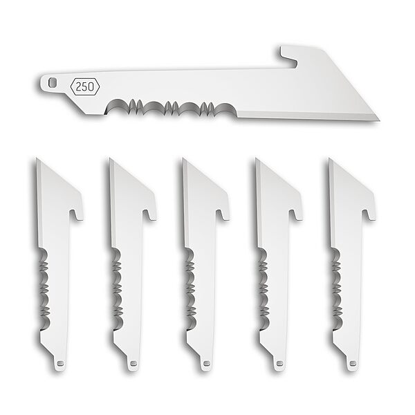 OUTDOOR EDGE 2.5" Replacement Blades (Blade Code 250)