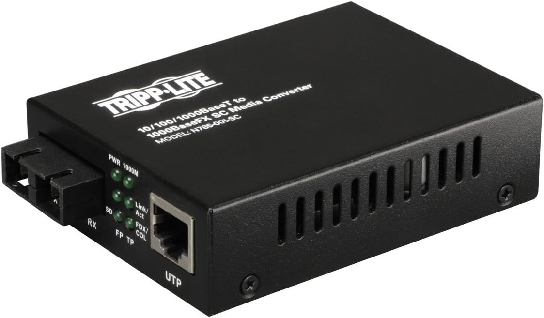 Tripp Lite N785 Series 10/100/1000 Fiber to Ethernet Media Converters