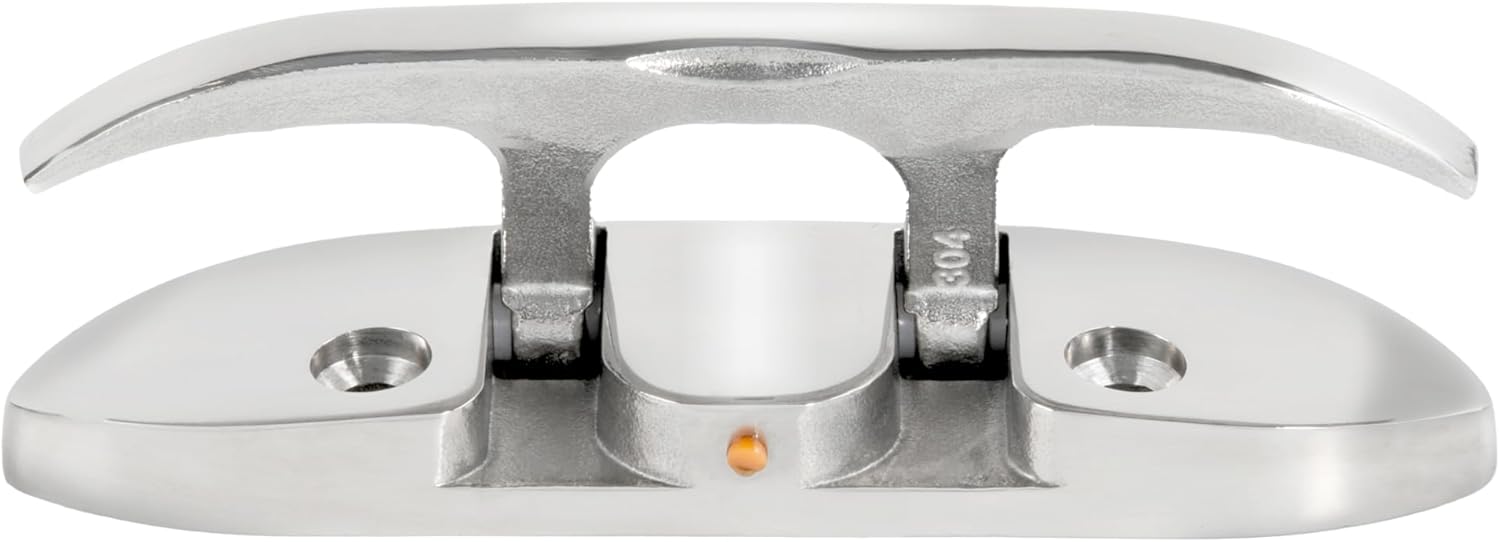 Whitecap 6" Folding Cleat - Stainless Steel