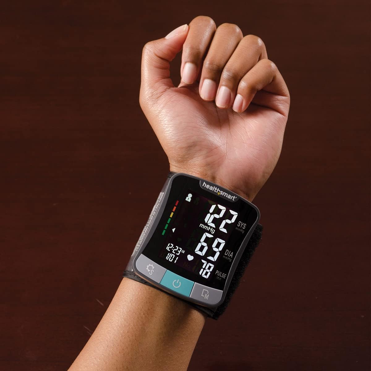 HealthSmart Digital Blood Pressure Monitor (Upper Arm & Wrist)