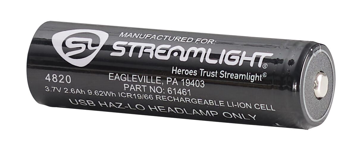 Streamlight 61461 Lithium ion Battery - USB HAZ-LO Headlamp