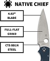 Spyderco Native Chief Lightweight Folding Knife