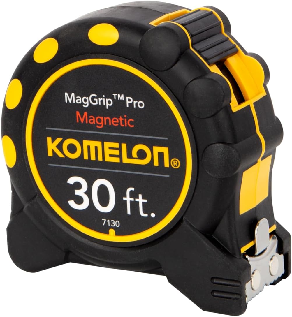 Komelon 7130 Monster Maggrip 30' Measuring Tape with Magnetic End
