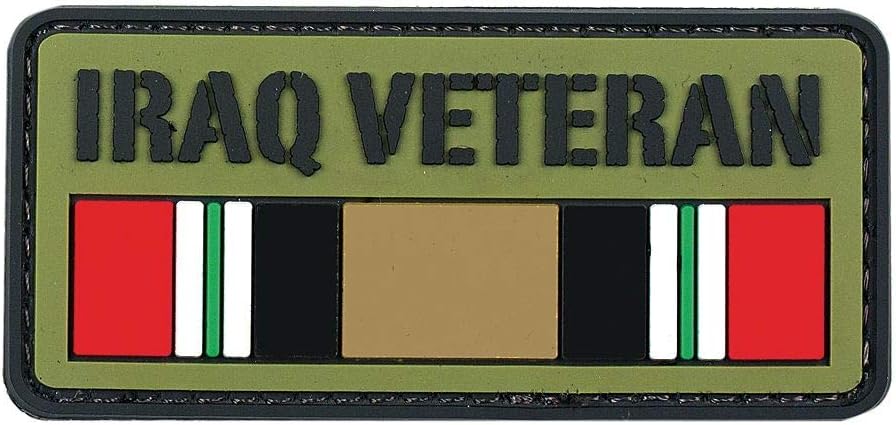 VooDoo Tactical 07-0811000000 Iraq Veteranrubber Patch