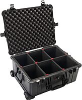 Pelican 016100-0050-110 Protector Case Black w/TrekPak