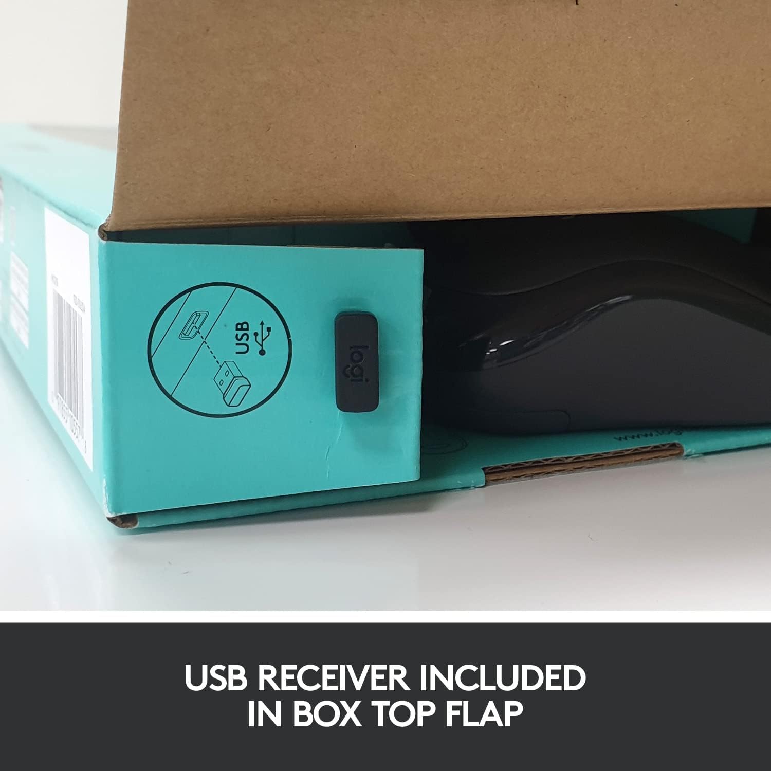 Logitech MK295 Wireless Mouse & Keyboard Combo with SilentTouch Technology, Full Numpad