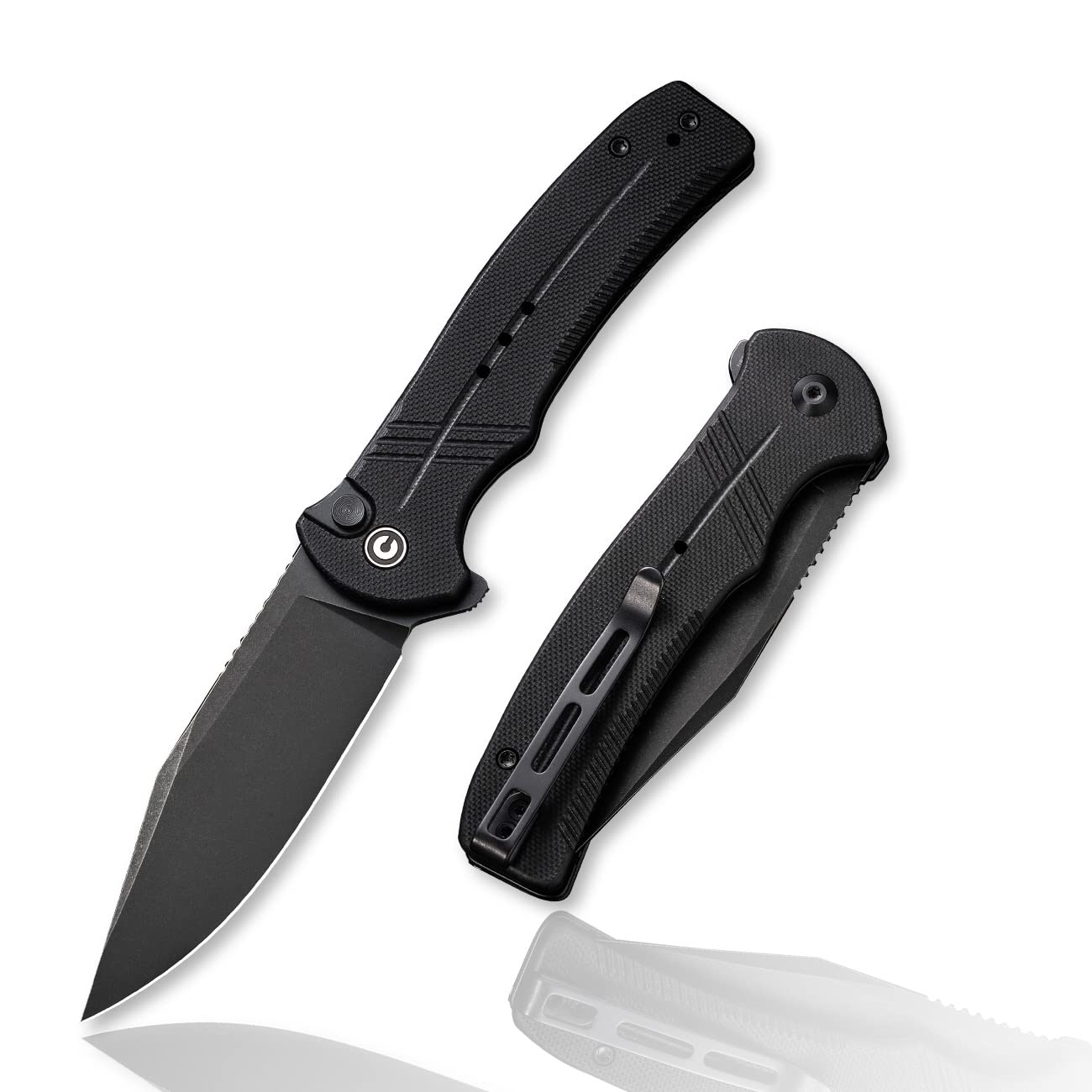 CIVIVI Cogent Button Lock Flipper Pocket Knife
