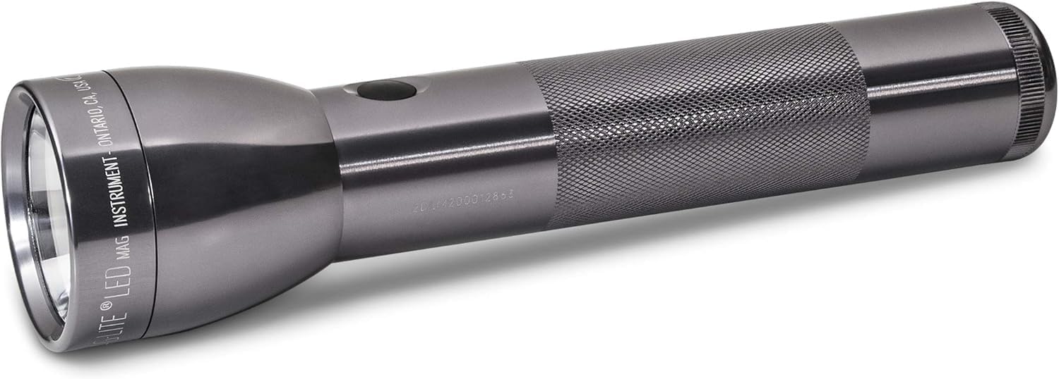 MAGLITE ML300L LED 2-Cell D Flashlight, Adjustable Focus, Water-Resistant