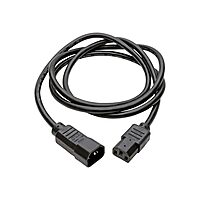 Tripp Lite Standard Computer Power Extension Cord (IEC-320-C14 to IEC-320-C13) 18 AWG 10A