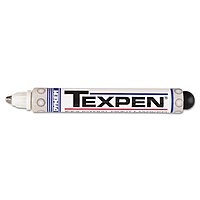 DYKEM 16083 TEXPEN Industrial Paint Marker Pen Medium Tip White