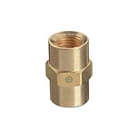 Western Enterprises#BF-8HP, PKGD: NPT Coupler 1/2F X 1/2F