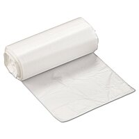 Integrated Bagging Systems High-Density 0.24-mil Can Liners, 18in x 17in, 4 Gallons, Clear, 50 Liners Per Roll