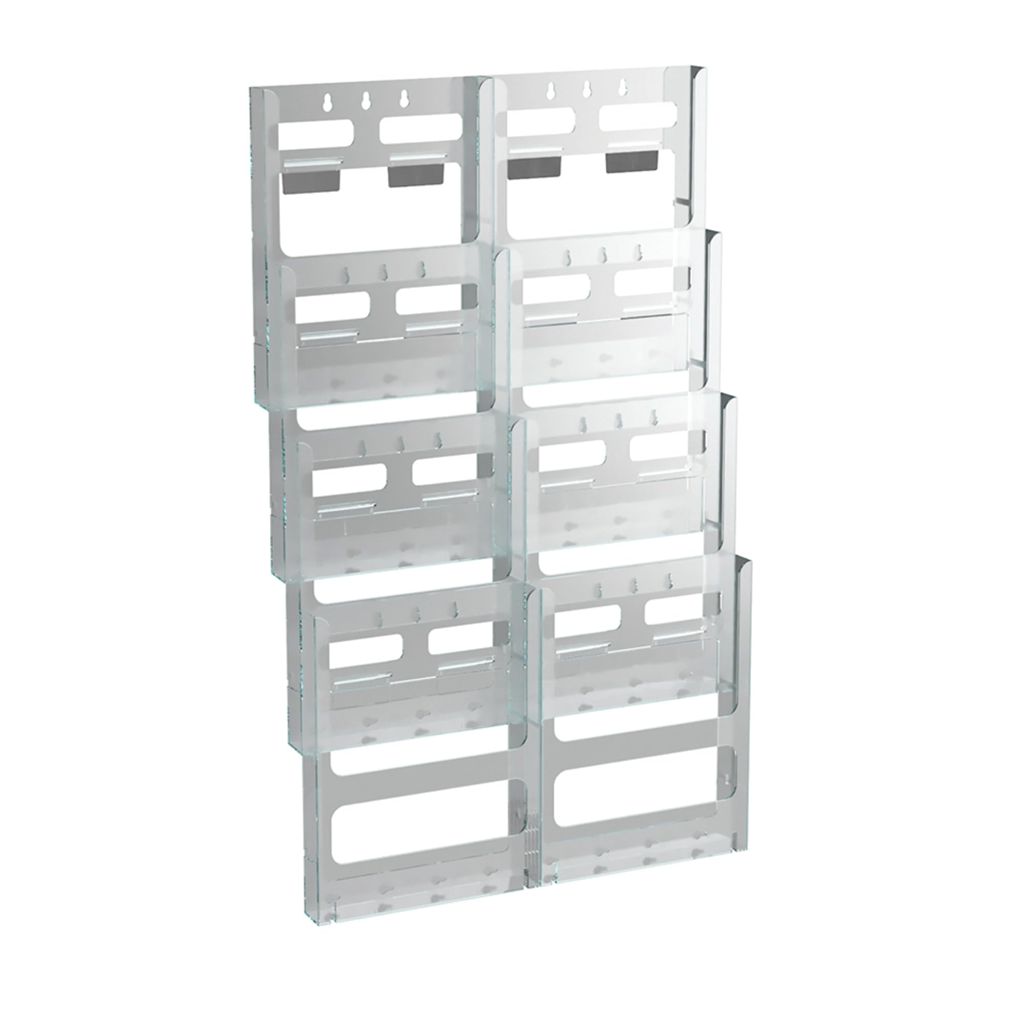 AZAR DISPLAYS Wall-Mount Brochure Holder