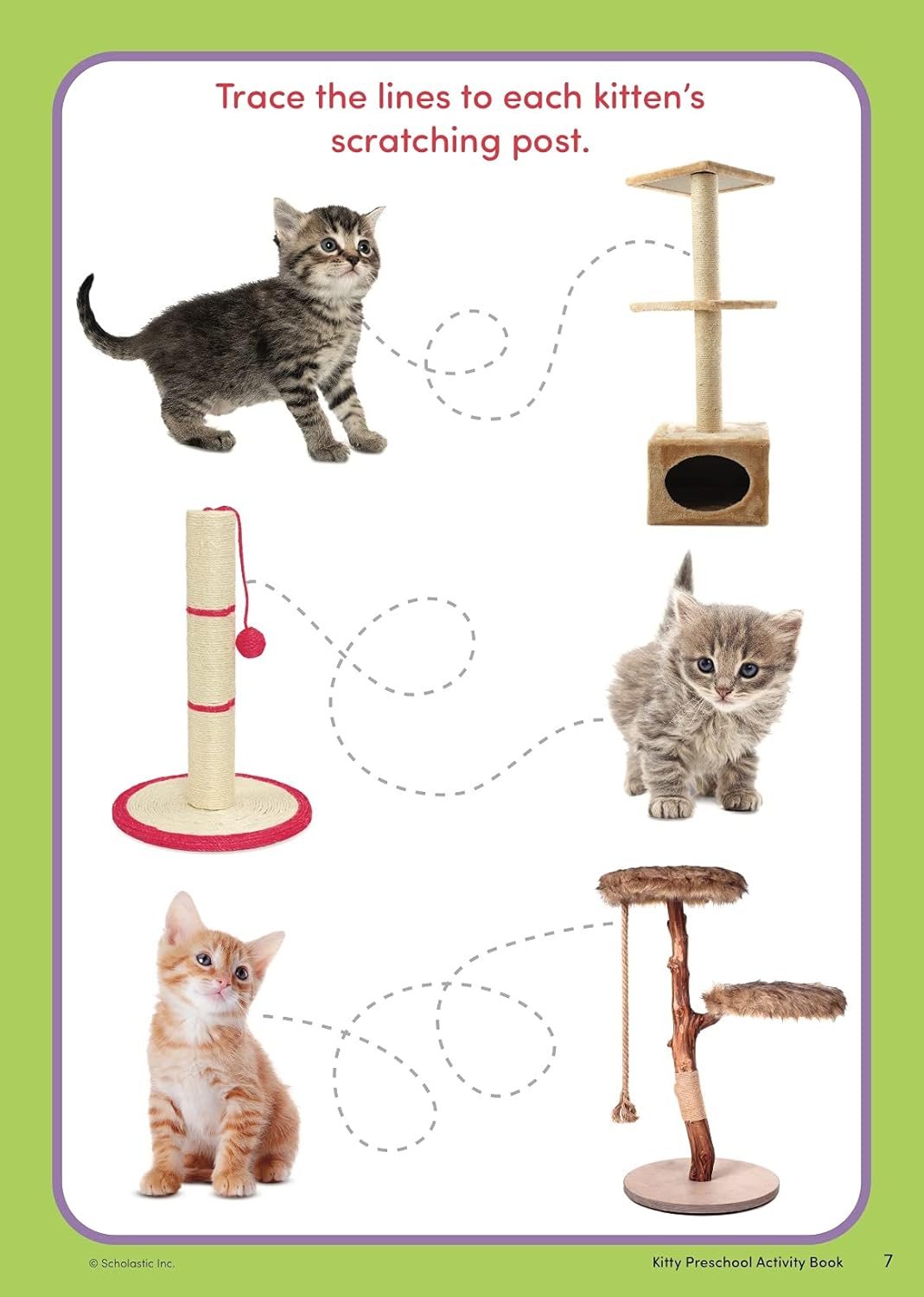 Scholastic Kitty Preschool Activity Book, Pre-K