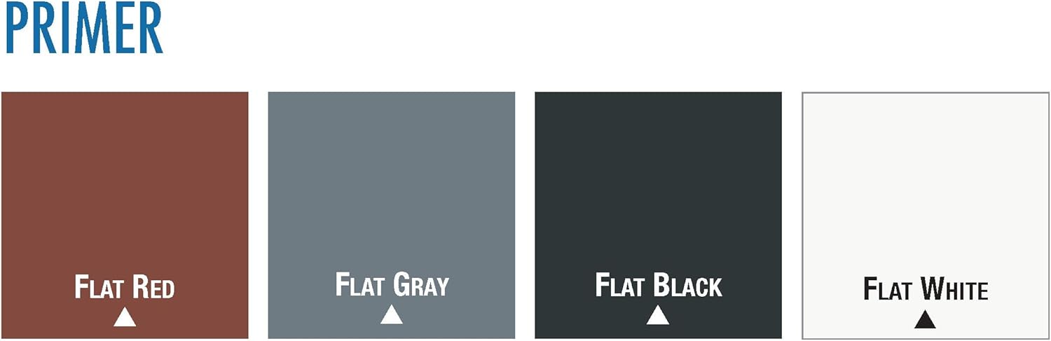Rust-Oleum 334017 Painter's Touch 2X Ultra Cover Spray Primer, 12 oz, Flat Gray Flat Gray Primer 12 Ounce (Pack of 1) Cover