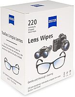 Zeiss Lens Wipes, White, 220 Count (Pack of 1)