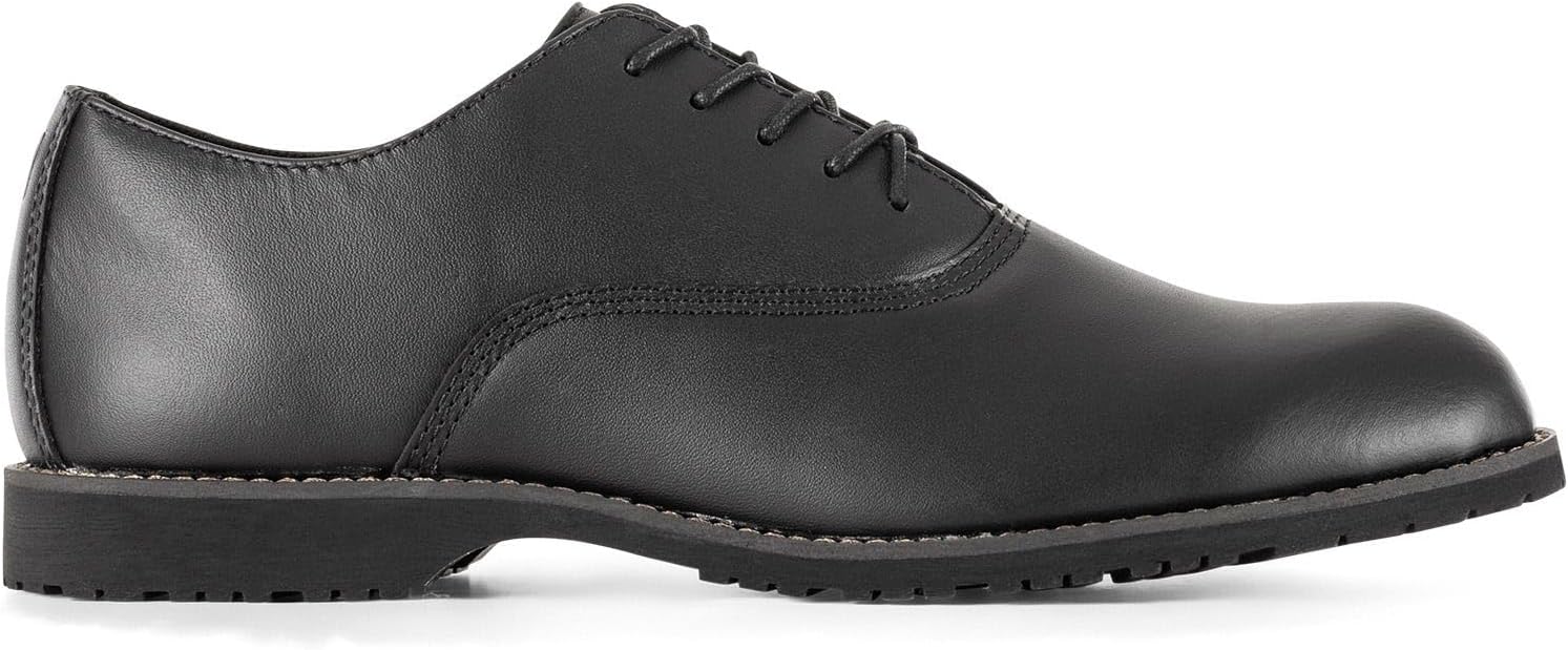 5.11 Tactical Men's Duty Oxford Uniform Shoes - Classic Leather, Vibram Outsole, Style 12469