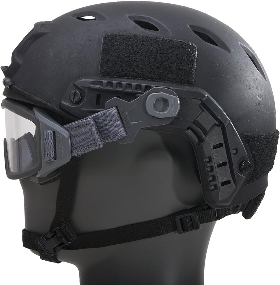 ESS Eyewear 740-0516 Profile Pivot Goggle - Gray w/1 Clear lens & 1 Smoke Gray lens