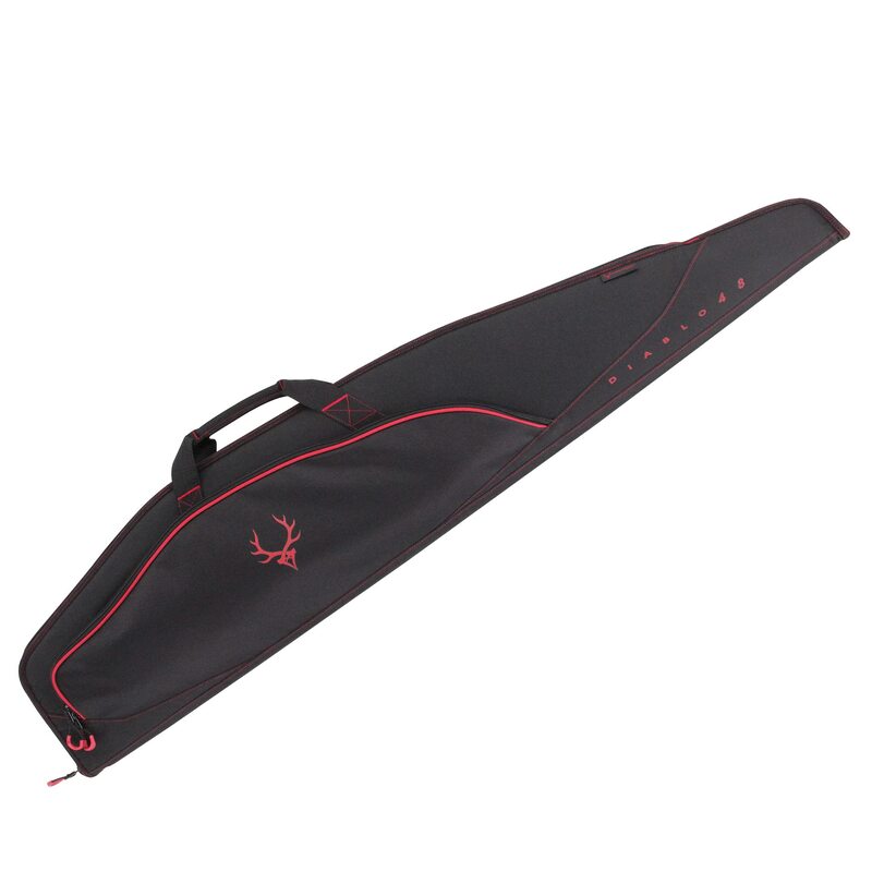 Evolution Outdoor Diablo Series II Rifle Case or Shotgun Case, 600D, Black, Hunting Gun Case, Tricot Lining
