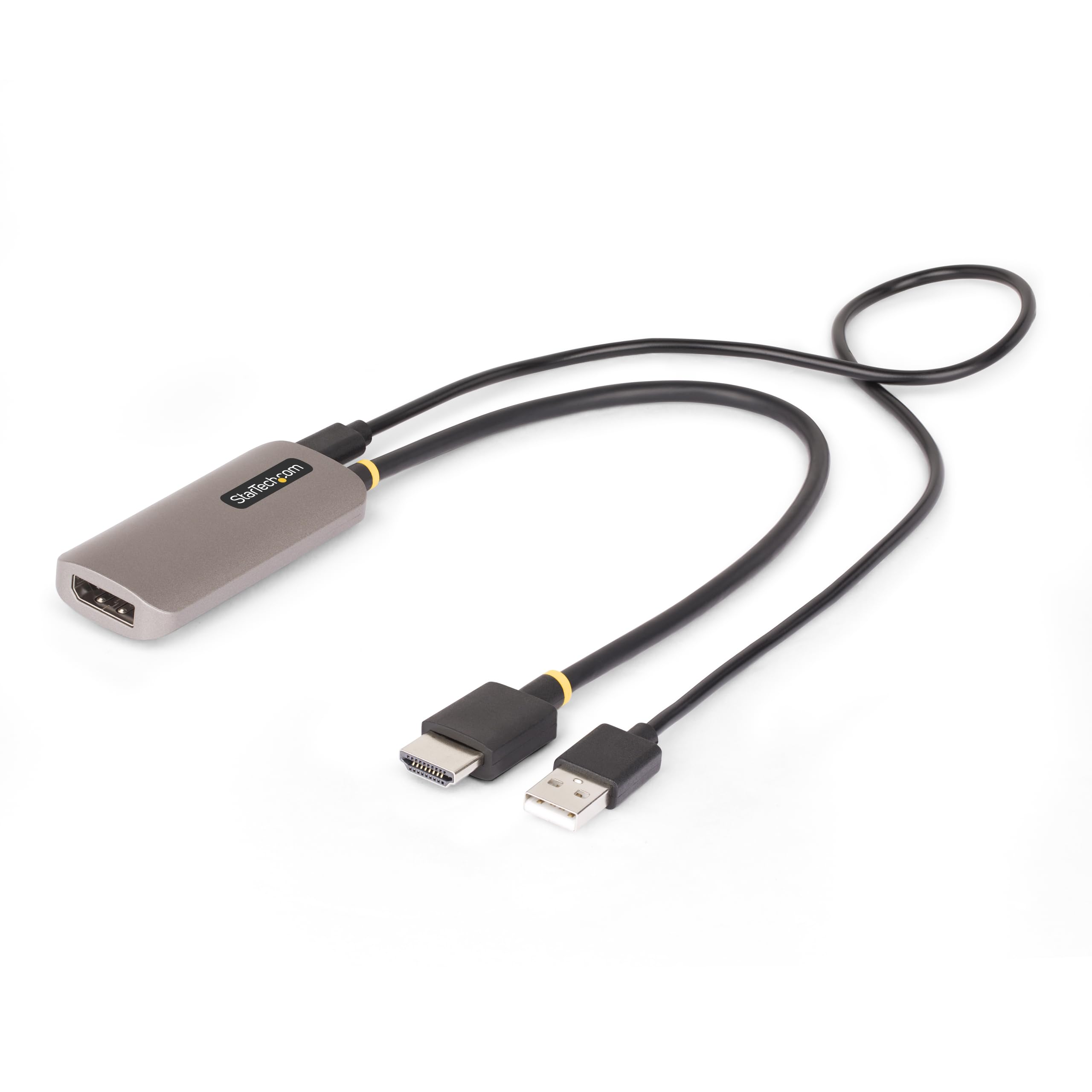 StarTech.com HDMI to DisplayPort Active Adapter Cable with USB Power