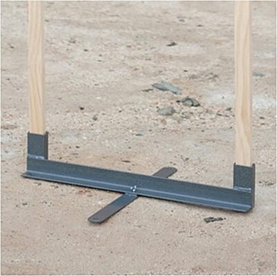 Birchwood Casey 18" Steel Folding Target Stand for Shooting - Durable Powder-Coated Metal Target Base Stand with 4 Stake