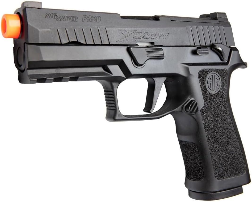 Sig Sauer Proforce P320 XCarry Semi-Auto Green Gas Airsoft Pistol with 21rd BB Mag | Full Blowback 6mm BB | Green Gas