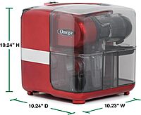 OMEGA Cold Press 365 Cube-Style Slow Masticating Juicer and Nutrition System