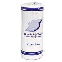 GEN Paper Towels, 30 Pack, 85 Perforated 2-Ply White 11"x7.8" Sheets Per Roll, Fits Standard Dispensers
