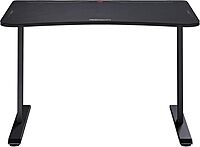 RESPAWN 1048 Gaming Desk - 48in Computer Desk With Mouse Pad, PC Workstation With Cable Management, Home Office Gaming Table - Black 48 in