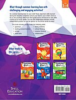 Summer Blast: Getting Ready for Fourth Grade – Full-Color Workbook for Kids Ages 8-10 - Reading, Writing, Art