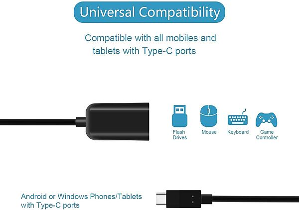 OTG Type C to USB