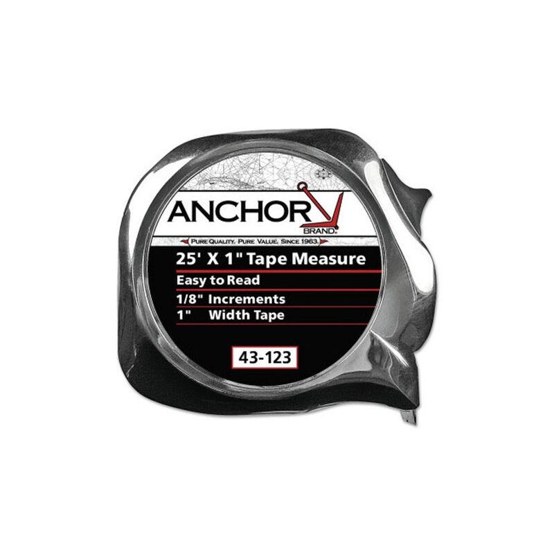 103-43-127, 25"X1" E-Z Read Tape Measure NEON Yellow