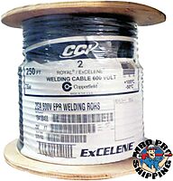 WELD CABLE #2 AWG 250' RL