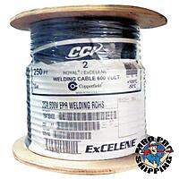 WELD CABLE #2 AWG 250' RL